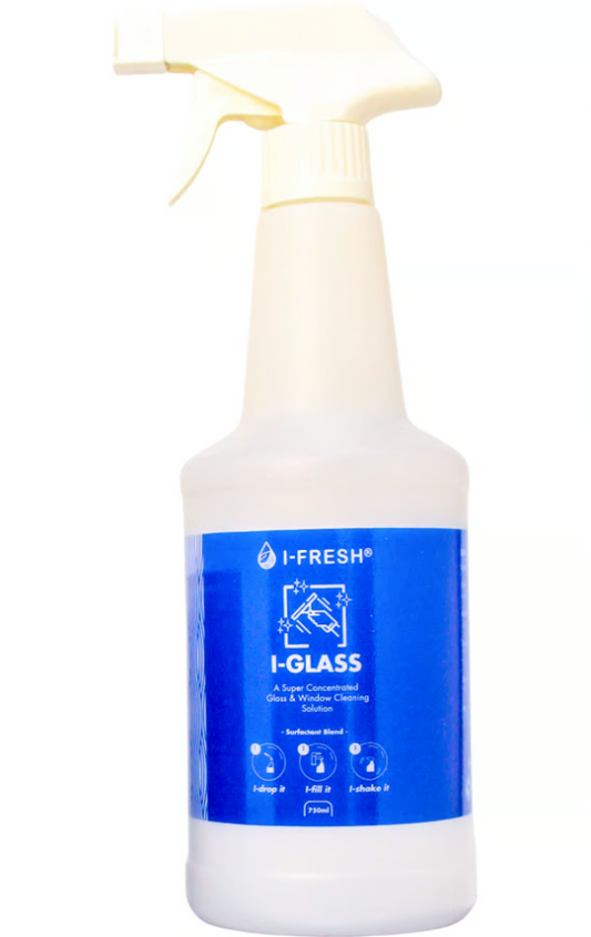 I-GLASS - Printed Spray Bottles with Trigger | I - Fresh